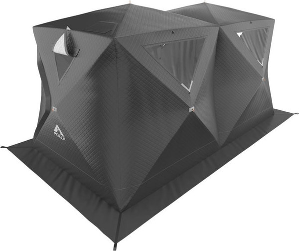 Палатка-баня MORZH Куб дубль (черный)