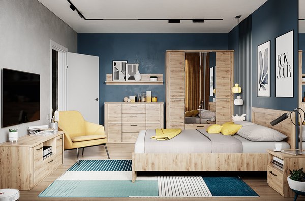 Тумба Anrex Doorset RTV 2D1SN