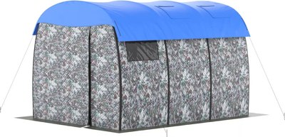 Туристический тент MORZH Влагозащитный Max (синий)