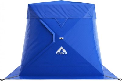 Туристический тент MORZH Влагозащитный Куб (синий)