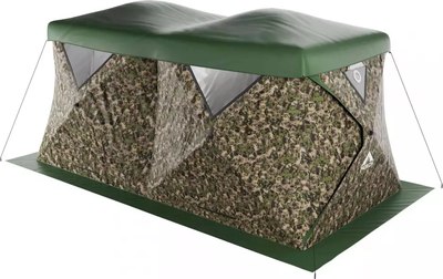 Туристический тент MORZH Влагозащитный Куб дубль (хаки)