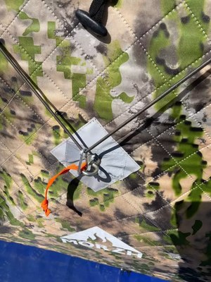 Туристический тент MORZH Влагозащитный Куб дубль (хаки)