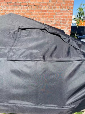 Туристический тент MORZH Влагозащитный Куб дубль (черный)