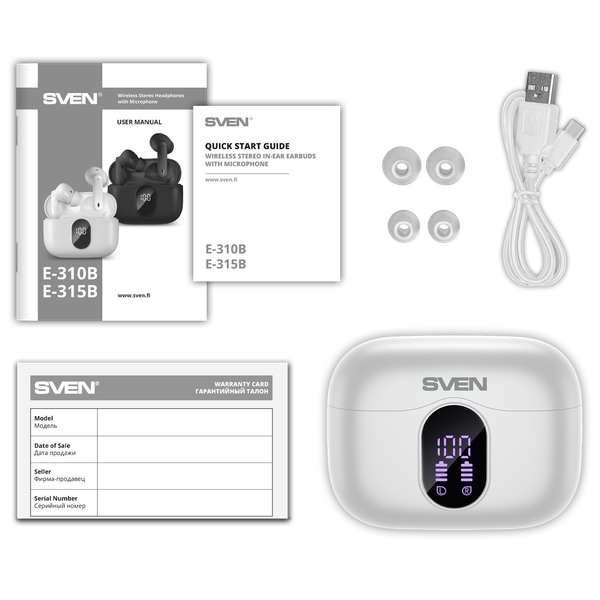 Наушники-гарнитура Sven E-310B