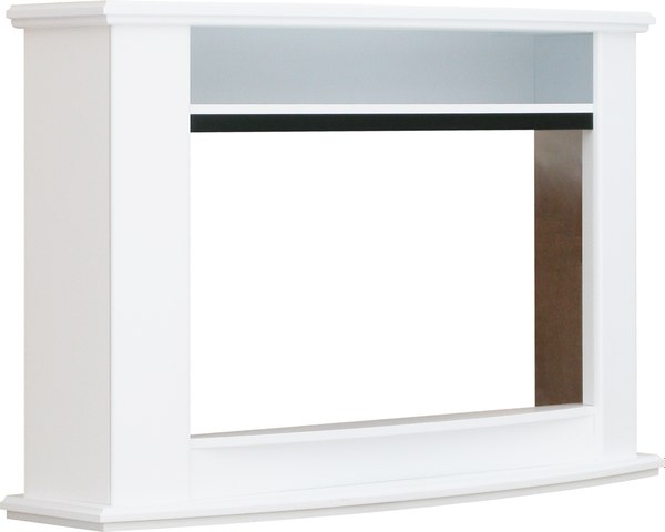 Портал для камина Смолком Govard FS33W (бьянко белый дуб)