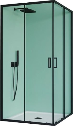 Душевой уголок Benetto BEN_901_BL_C 1950x800x800 - фото