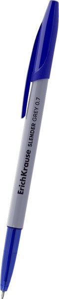 Набор шариковых ручек Erich Krause Slender Stick Grey 0.7, Super Glide Technology - фото