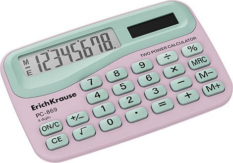 Калькулятор Erich Krause 8-разрядов PC-869 / 62748 - фото