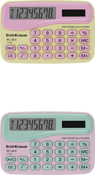 Калькулятор Erich Krause 8-разрядов PC-869 / 62748