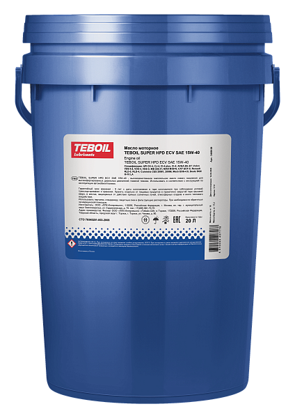 Моторное масло Teboil Super HPD ECV 15W40 / 3468129 - фото
