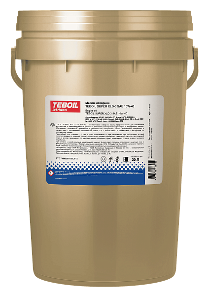 Моторное масло Teboil Super XLD-3 10W40 / 3475034 - фото