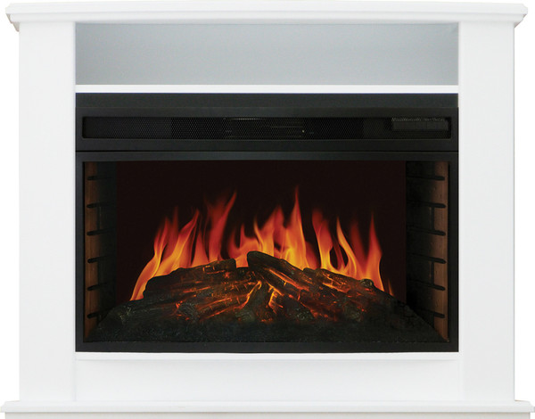 Каминокомплект Смолком Govard FS33W Dioramic 33W LED FX (бьянко белый дуб) - фото