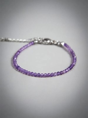 Браслет на ногу Wolves Аметист 5167