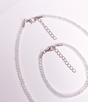 Браслет на ногу Wolves Горный хрусталь 5269