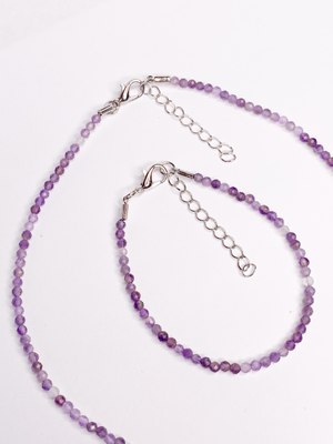 Бусы Wolves Аметист 5169