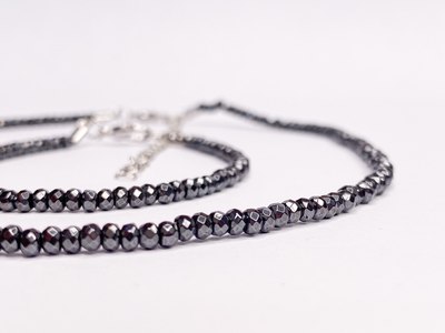 Бусы Wolves Гематит 5237