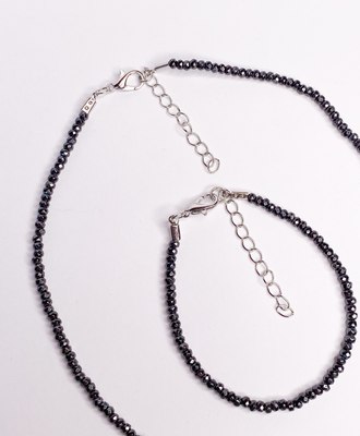 Бусы Wolves Гематит 5237