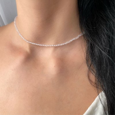 Бусы Wolves Горный хрусталь 5271