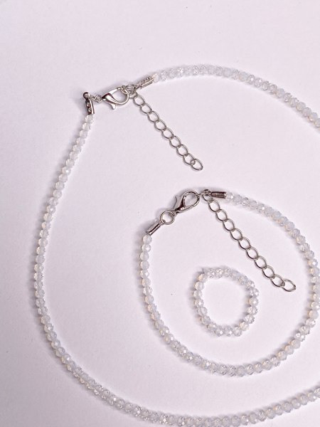 Бусы Wolves Лунный камень 5441