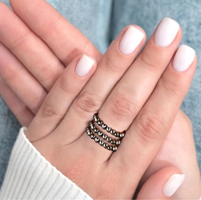 Кольцо Wolves Терагерц Тройное 5503 - фото