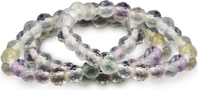 Кольцо Wolves Флюорит Тройное 5571