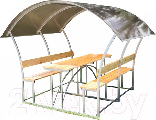 Беседка КомфортПром Астра 3м с покрытием / 1000000130 - фото