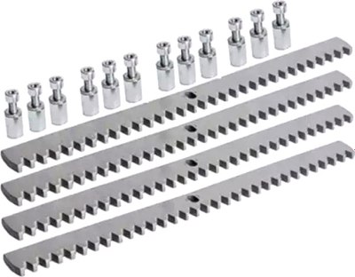 Рейка для ворот Юнива ROA8KIT4 оцинкованная зубчатая 8мм - фото