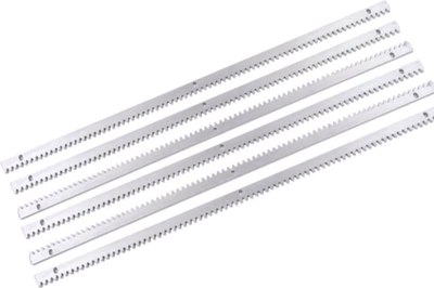 Рейка для ворот Юнива ROA8KIT6 Оцинкованная зубчатая 8мм - фото