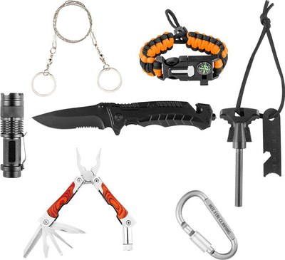 Набор аксессуаров для туризма NEO 8в1 / 63-154