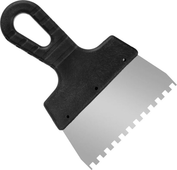 Шпатель Toolberg Фасадный зубчатый 6x6мм 150мм - фото