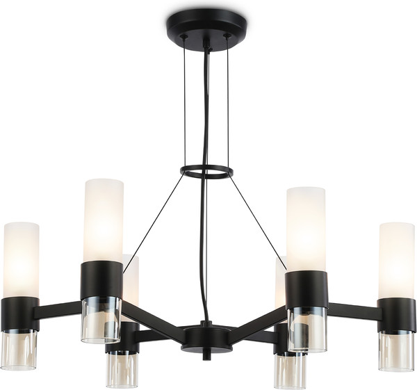 Люстра Ambrella LH55104/6 BK/FR/TI
