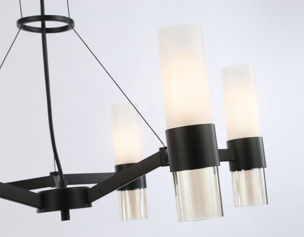 Люстра Ambrella LH55104/6 BK/FR/TI