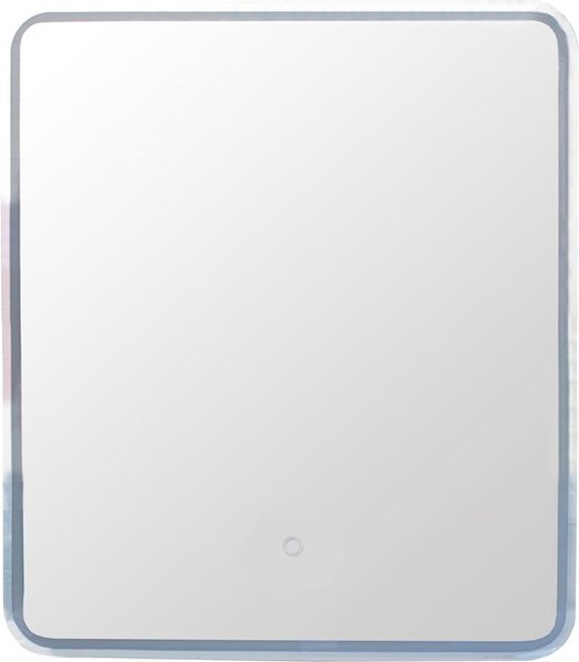 Шкаф с зеркалом для ванной Symbolite Каре 55x80 левое - фото