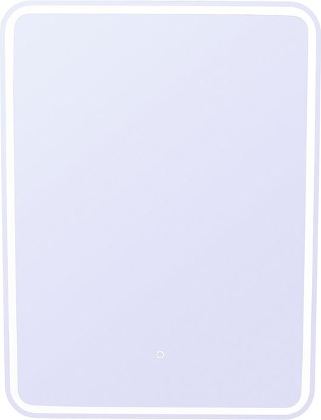 Шкаф с зеркалом для ванной Symbolite Каре 55x80 левое