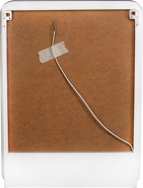 Шкаф с зеркалом для ванной Symbolite Каре 60x80