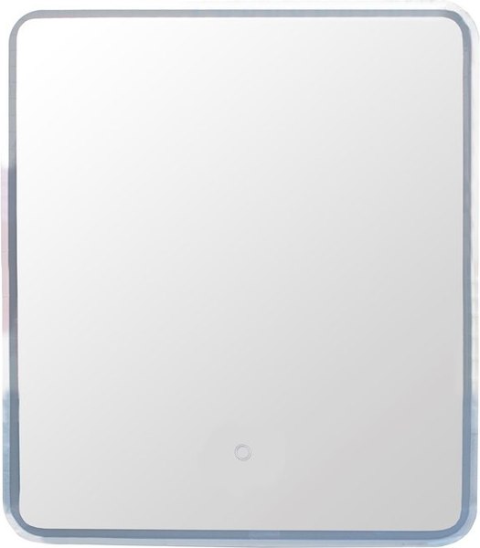 Шкаф с зеркалом для ванной Symbolite Каре 65x80 левое - фото