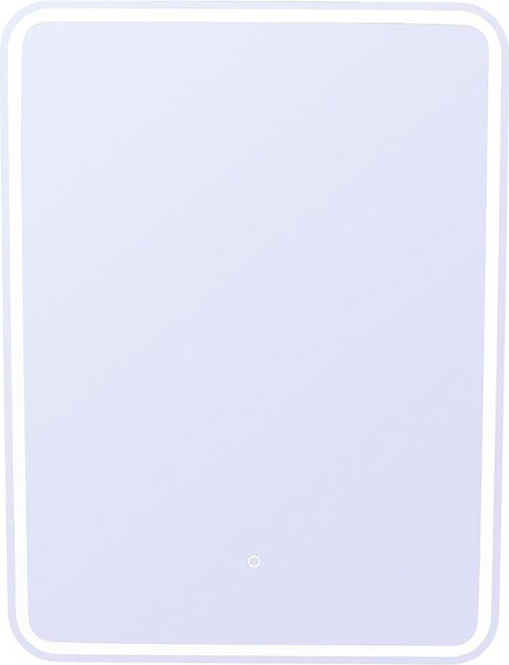 Шкаф с зеркалом для ванной Symbolite Каре 70x80 левое