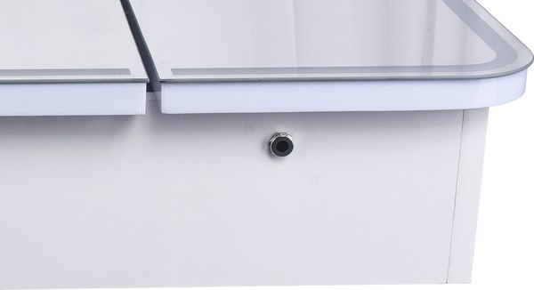 Шкаф с зеркалом для ванной Symbolite Каре 80x80