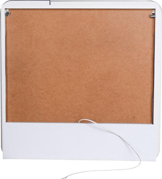 Шкаф с зеркалом для ванной Symbolite Каре 80x80