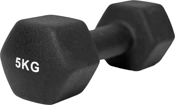 Гантель UNIX Fit Неопреновая / DBNEO5BK - фото