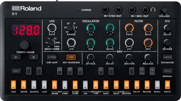 Аналоговый синтезатор Roland S-1 - фото