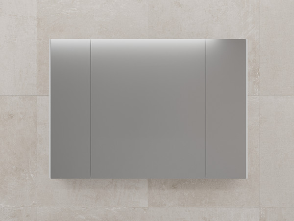 Шкаф с зеркалом для ванной Symbolite Лима 100