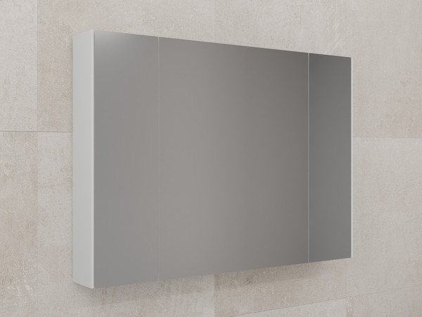 Шкаф с зеркалом для ванной Symbolite Лима 100