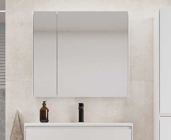 Шкаф с зеркалом для ванной Symbolite Лима 80 - фото