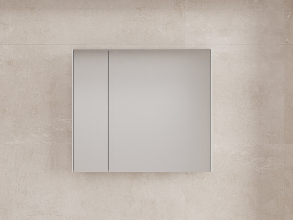 Шкаф с зеркалом для ванной Symbolite Лима 80