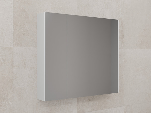 Шкаф с зеркалом для ванной Symbolite Лима 80