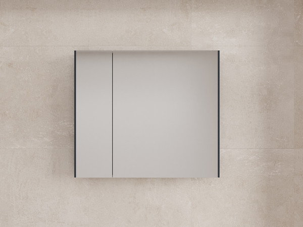 Шкаф с зеркалом для ванной Symbolite Лима 80