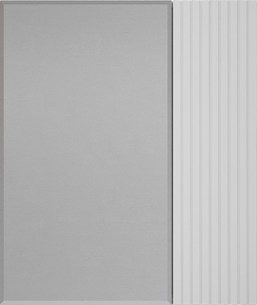 Шкаф с зеркалом для ванной Symbolite Стокгольм 60