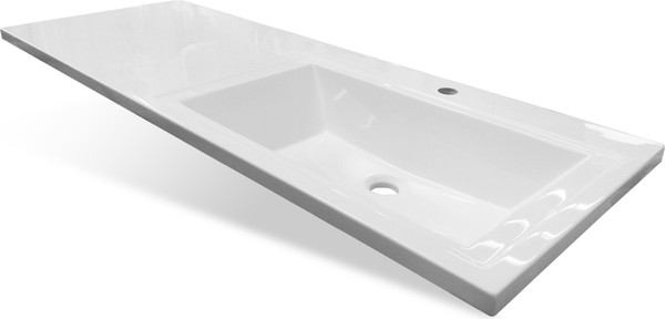 Умывальник Symbolite Даллас 130x48.2 правый