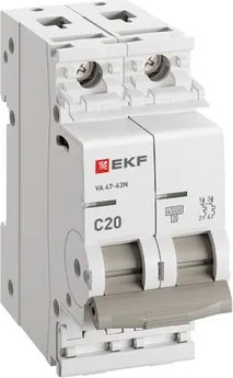 Выключатель автоматический EKF PROxima ВА 47-63N / M634220C